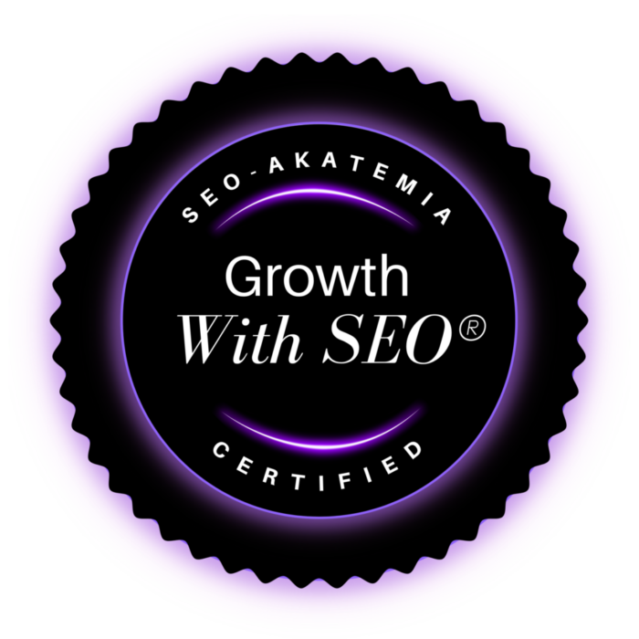 Growth with SEO®-sertifiointi – Kokonaisvaltaisen hakukoneoptimoinnin koulutus suoritettu!